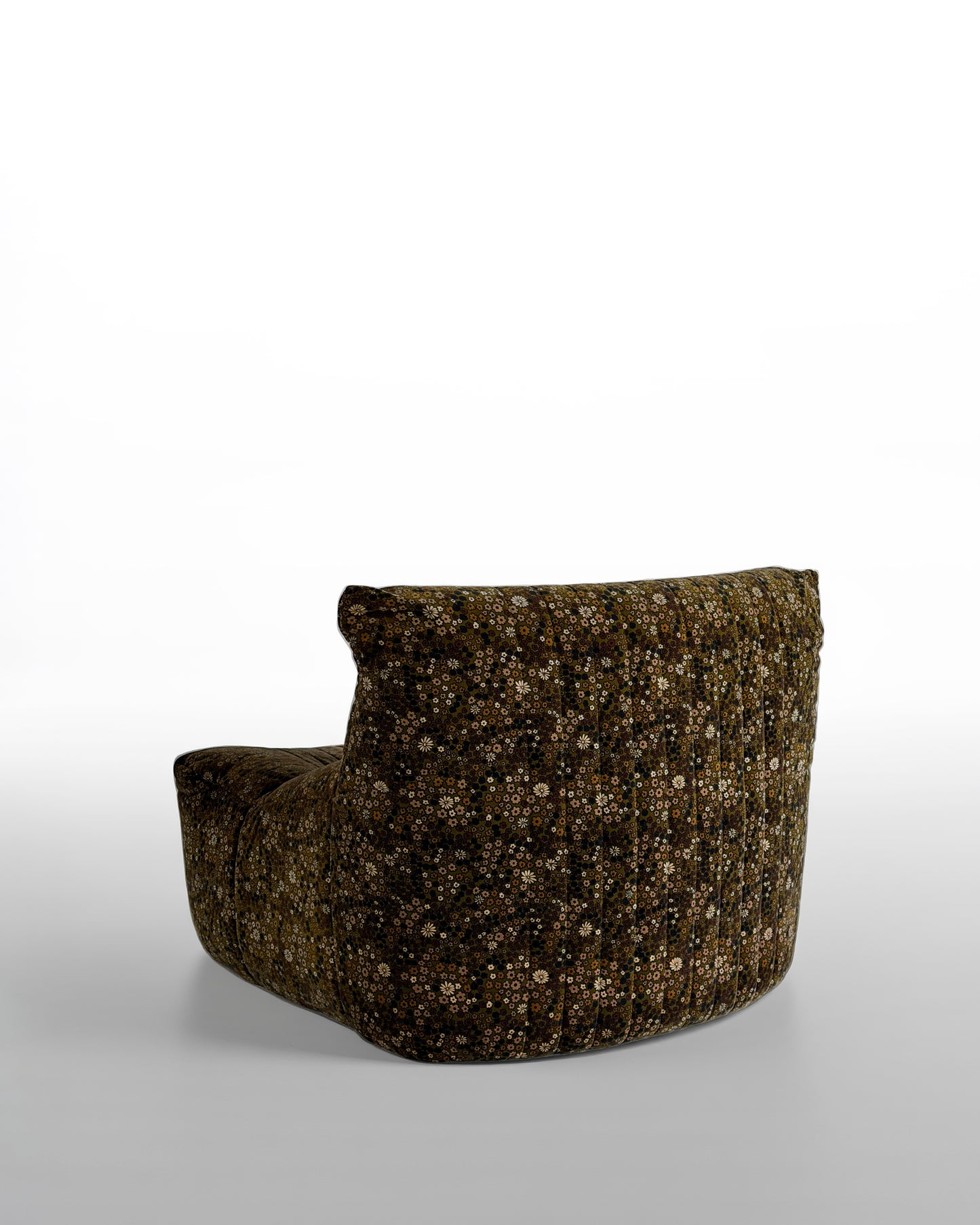 FAUTEUIL ARALIA FLORAL, LIGNE ROSET, MICHEL DUCAROY, 1980