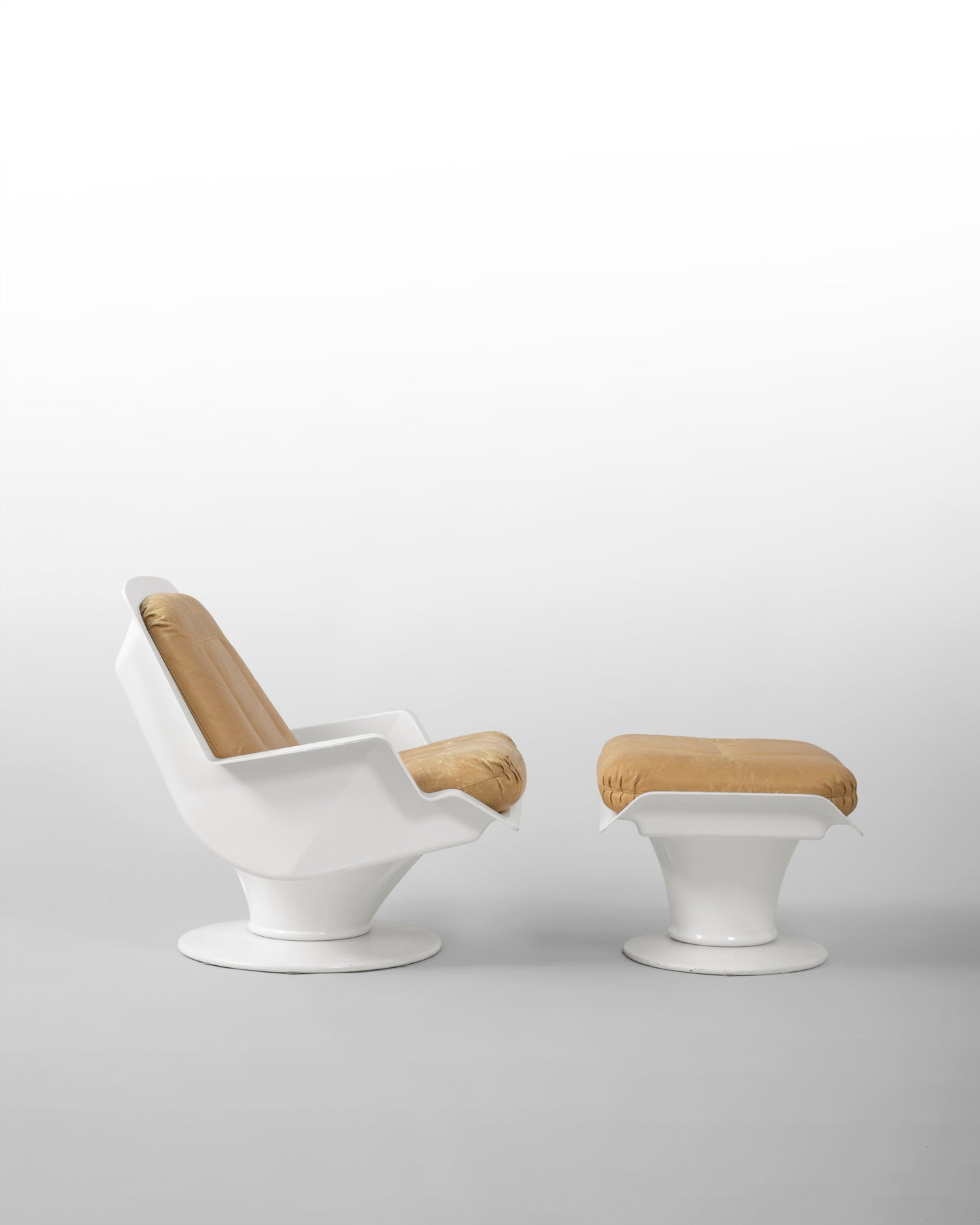 FAUTEUIL & OTTOMAN "NIKE", RICHARD NEAGLE, 1967