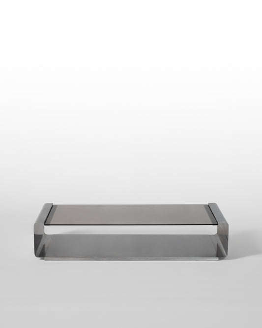 TABLE BASSE PAR FRANÇOIS MONNET POUR KAPPA, CIRCA 1970