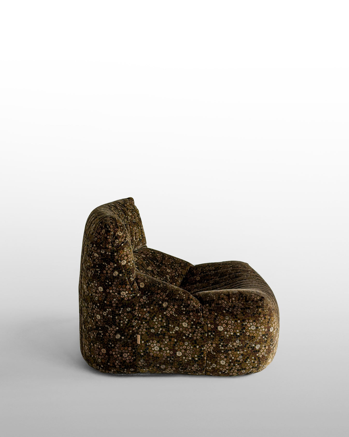 FAUTEUIL ARALIA FLORAL, LIGNE ROSET, MICHEL DUCAROY, 1980