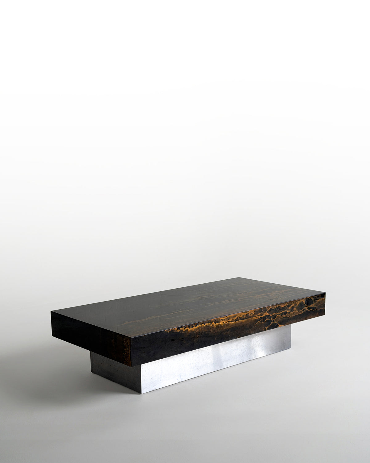 TABLE BASSE ERUPTION SOLAIRE PAR GUY LEFÈVRE POUR ROCHE BOBOIS, 1970