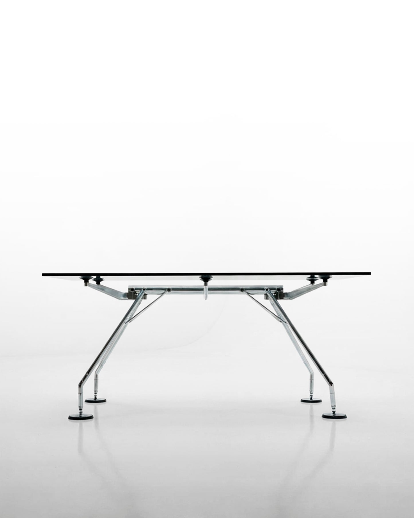 TABLE NOMOS BY NORMAN FOSTER FOR TECNO, 1986 - TAILLE MOYENNE
